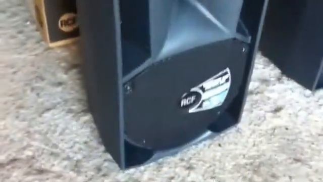 RCF ART 710-A MK II UNBOXING смотреть онлайн