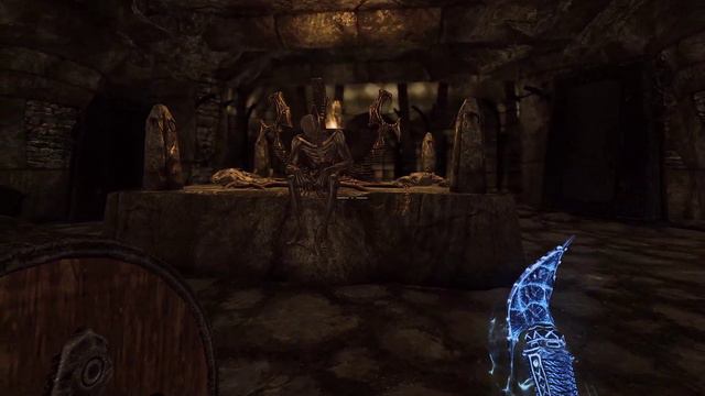 Vigil Wanderer Tales Skyrim SE Light Modded Ep 40: Raiding a nordic ruin hidden under a house смотреть онлайн