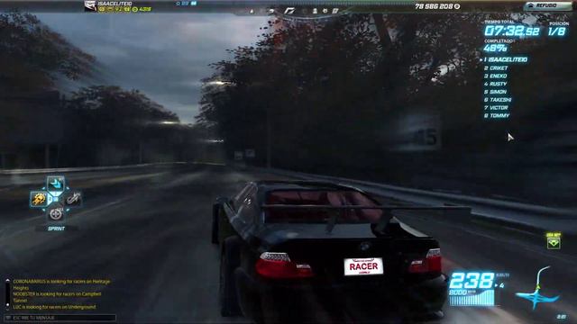 NFS World Server Spark Carrera World Loop (Rockport Y Palmont City Combinados) смотреть онлайн