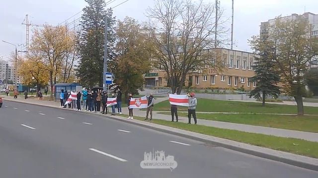 Гродно ещё одна акция на девятовке.27.09.2020. смотреть онлайн