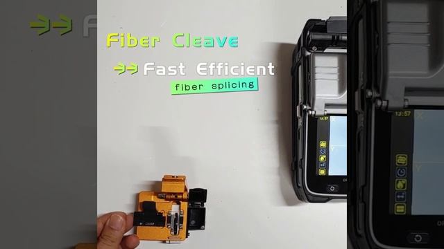S09 Fiber Cleaver, Efficient And Fast Operation For Fiber Cut. FTTH And Fiber Optical Tools