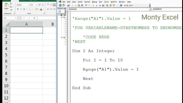 Week 7 : Excel VBA Live Session смотреть онлайн