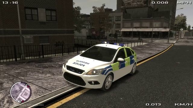 GTA IV [EFLC] Heddlu - Police (Welsh) Ford Focus смотреть онлайн