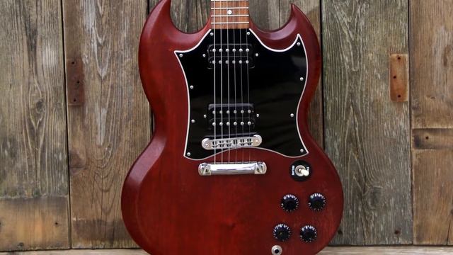 GIBSON SG SPECIAL - Faded Cherry смотреть онлайн