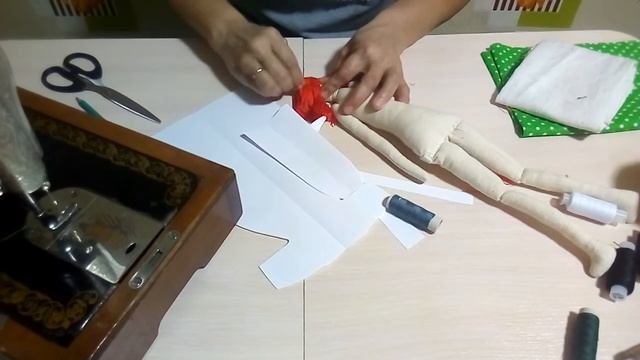 Мастер-класс по изготовлению текстильной куклы в технике "Тильда" смотреть онлайн