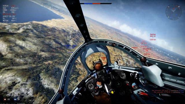 War Thunder Mig 15 Arcade 9/0 смотреть онлайн