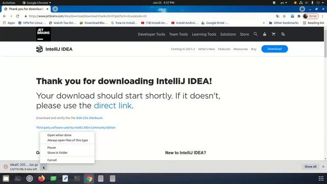 Kotlin Tutorial:- How to install kotlin and intellij idea in windows and linux(ubuntu 20.04) смотреть онлайн