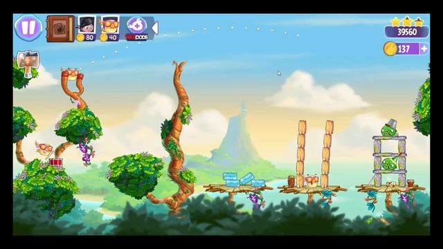 Angry Birds Stella Gameplay Walkthrough Levels 12 - 16 All 3 Stars смотреть онлайн