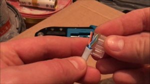 Как правильно подключить интернет кабель на 8 проводов к коннектору RJ45? Своими руками.