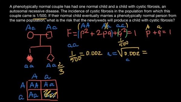 How to solve Population Genetics Problems