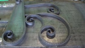 ХОЛОДНАЯ КОВКА✅кованая лавочка и столик✅из профильной трубы