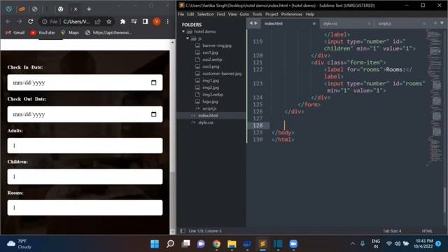 Responsive Hotel Booking Website using HTML,CSS And JS. смотреть онлайн