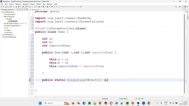 How to parameterize tests in JUnit (Selenium Interview Question #518) смотреть онлайн