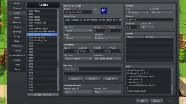 RPG Maker Tutorial: Recreating Princess Connect! Re:Dive Skills смотреть онлайн