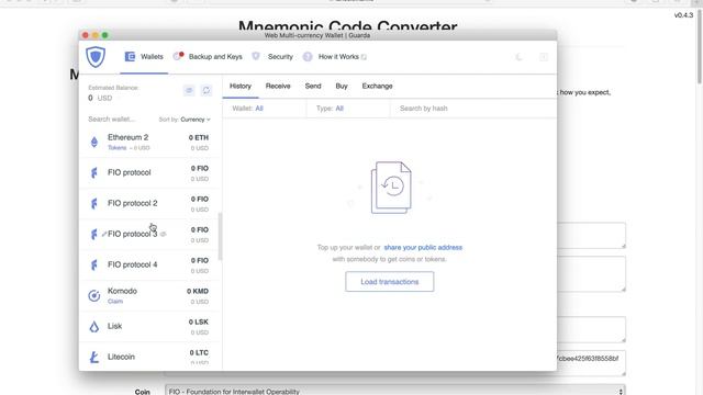 How To: Import FIO Private Key/Seed Phrase into Guarda Wallet смотреть онлайн