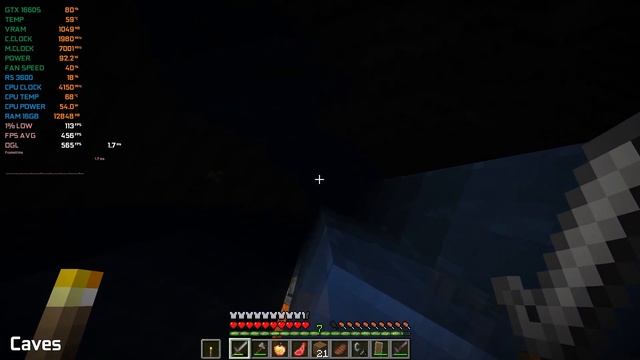 Minecraft 1.18 | GTX 1660 Super + Ryzen 5 3600 | 1080p смотреть онлайн