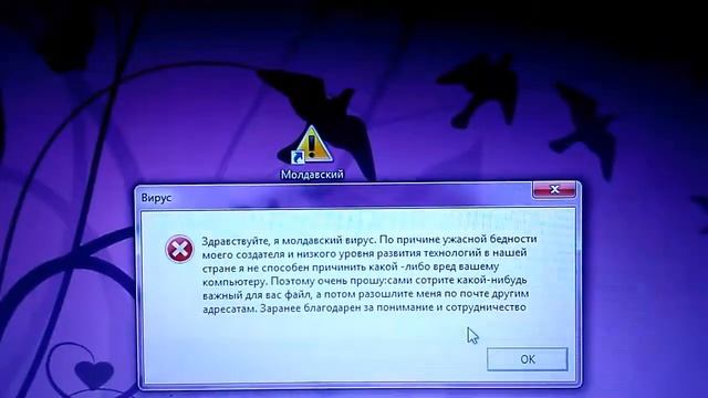 ОСТОРОЖНО! МОЛДАВСКИЙ ВИРУС! смотреть онлайн