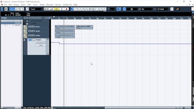 VST / Midi editing - Tempo Track and Signature Track - Cubase 5 and Kontakt 6 (in Bangla) смотреть онлайн