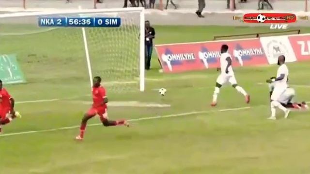 Nkana red devil Vs simba FC nkana stadium kitwe Zambia 2-1 смотреть онлайн