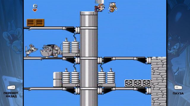 Chip and Dale Rescue Rangers (NES) zone Zero walkthrough. смотреть онлайн