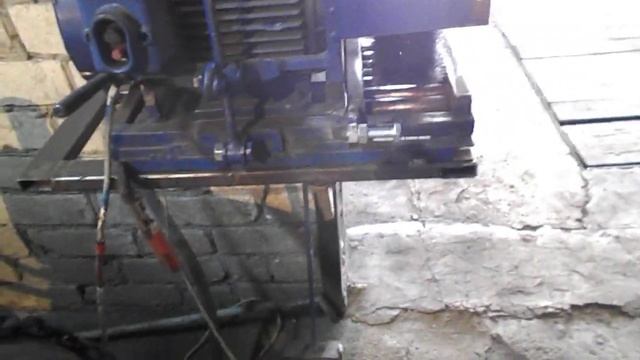Зачистной станок для труб , квадрата и полосы. Felling machine for tubes and strips смотреть онлайн
