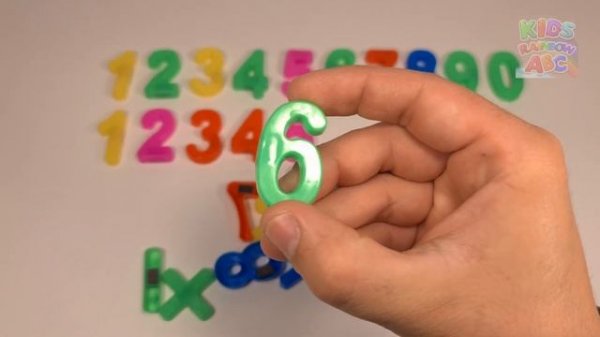 First Classroom Magnetic Numbers & Simbols Learn and Count from 1 to 10 | Kids Rainbow ABC
