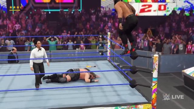 ROMAN REIGNS Vs IVAR 2k23 Simulation Match смотреть онлайн