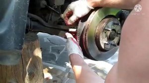 Меняем рулевые наконечники на Хонда СР-В 3 2.0 механика