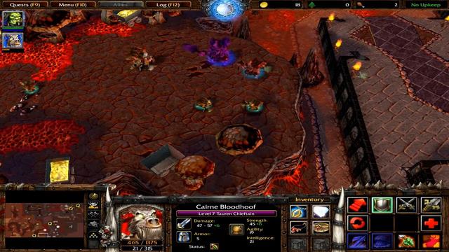 Konack1 Plays Warcraft III- Reign of Chaos - Orc Campaign - Chapter 7 [2/2] смотреть онлайн