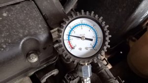 сравнение давления масла, разница между 5w-30 отработкой и 5w-40 свежим