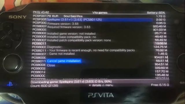 Моя прошитая PS Vita (для авито) смотреть онлайн