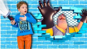 Света стала как Привет Сосед в реальной жизни! Мама играет в hello neighbor?