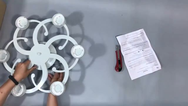 Потолочная люстра Петрасвет S2367-6