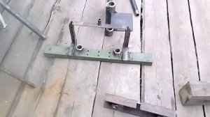 Самодельная шинная пилорама (изготовление)