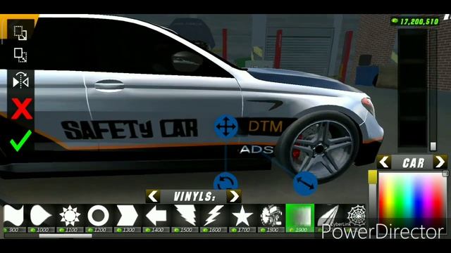 Винил для MERSEDES Е63 пітбуль/винил в Car Parking Multiplayer