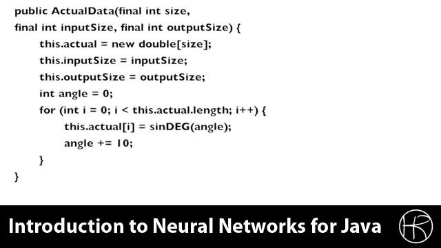 Introduction to Neural Networks for Java(Class 10/16, Part 2/3) - implement predict temporal смотреть онлайн