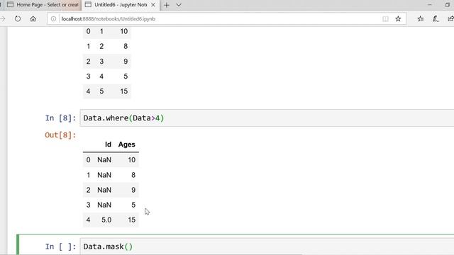 8 Pandas tutorial | Where | Mask function in python | Data science | Machine learning смотреть онлайн