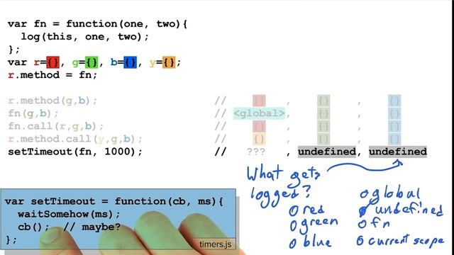 Deconstructing setTimeout - Object-Oriented JavaScript смотреть онлайн