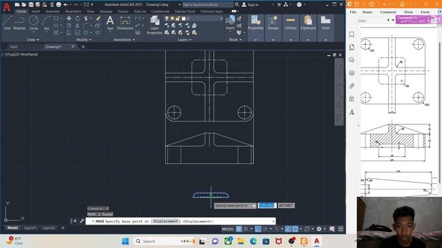 AUTOCAD 2D LATIHAN 3 смотреть онлайн