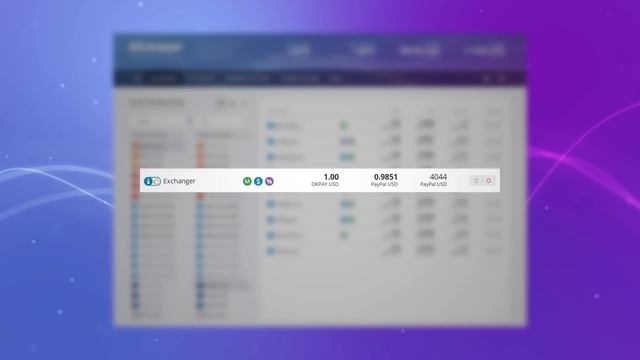 Exchange rates monitor OKchanger. The best e-currency exchange. смотреть онлайн