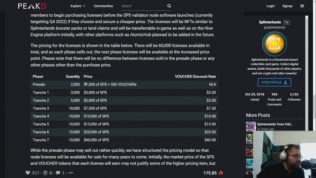 SPS VALIDATOR NODE ANNOUNCEMENT & DETAILS смотреть онлайн