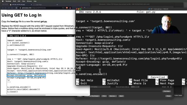 HTTP with Python 3 смотреть онлайн
