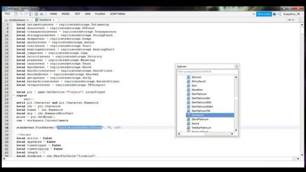 How to Make JoJo Game Part 3 & Custom Stand| Roblox Studio