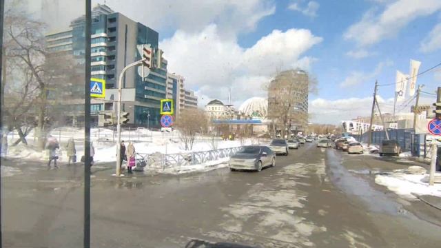 один день в городе Екатеринбург дорога 056 маршрут.. смотреть онлайн