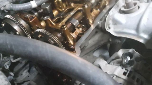 Honda CR-V замена цепи ГРМ 2.4 engin смотреть онлайн