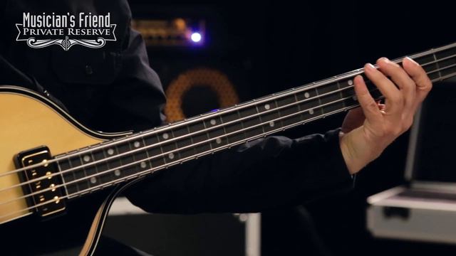 Hofner 5000/1 Deluxe 4-String Electric Bass Guitar смотреть онлайн