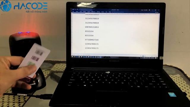 Test khả năng đọc mã vạch của đầu đọc HF600 смотреть онлайн