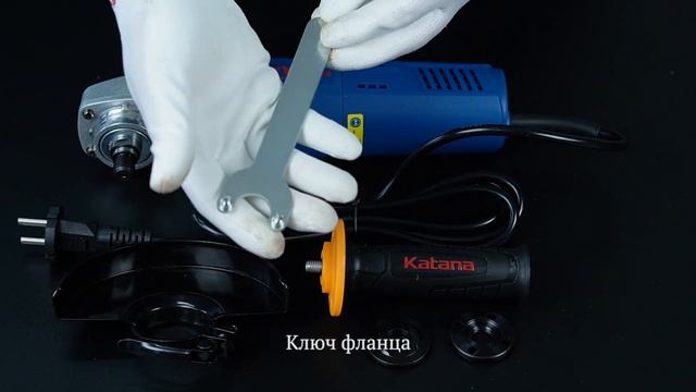Одноручная угловая шлифовальная машина KATANA BG7000R смотреть онлайн
