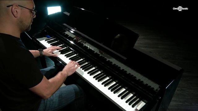 Kawai CS8 Digital Piano, Polished Ebony | Gear4music demo смотреть онлайн