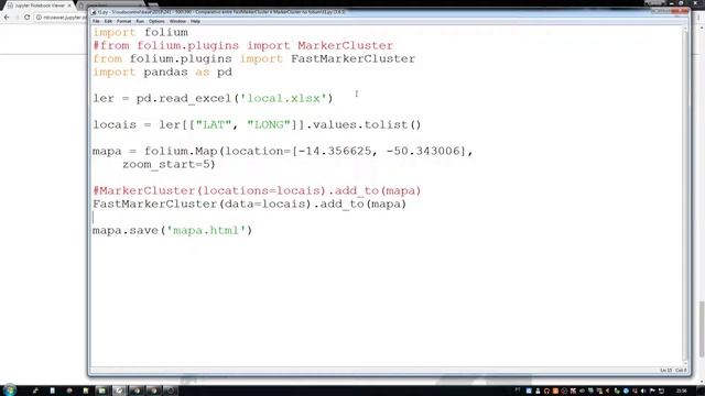 [#27] Comparativo entre FastMarkerCluster e MarkerCluster no folium смотреть онлайн